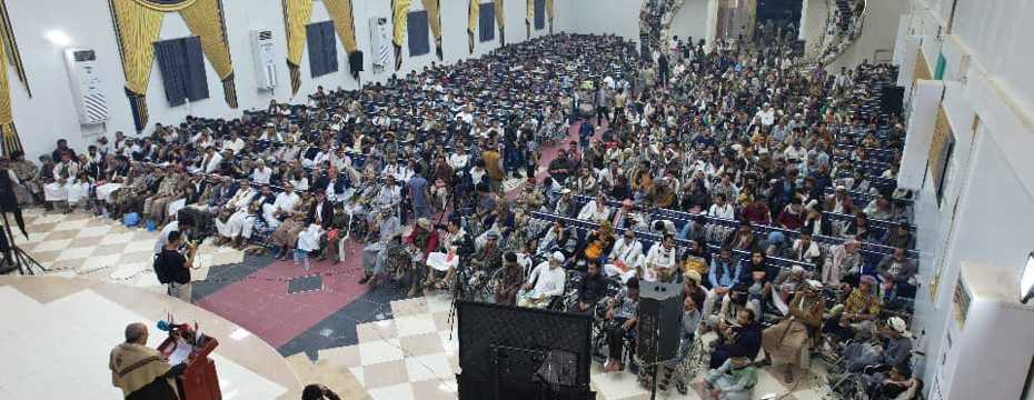  Marib: The Supreme Council of Popular Resistance honors and celebrates those wounded by paralysis and praises their sacrifices  